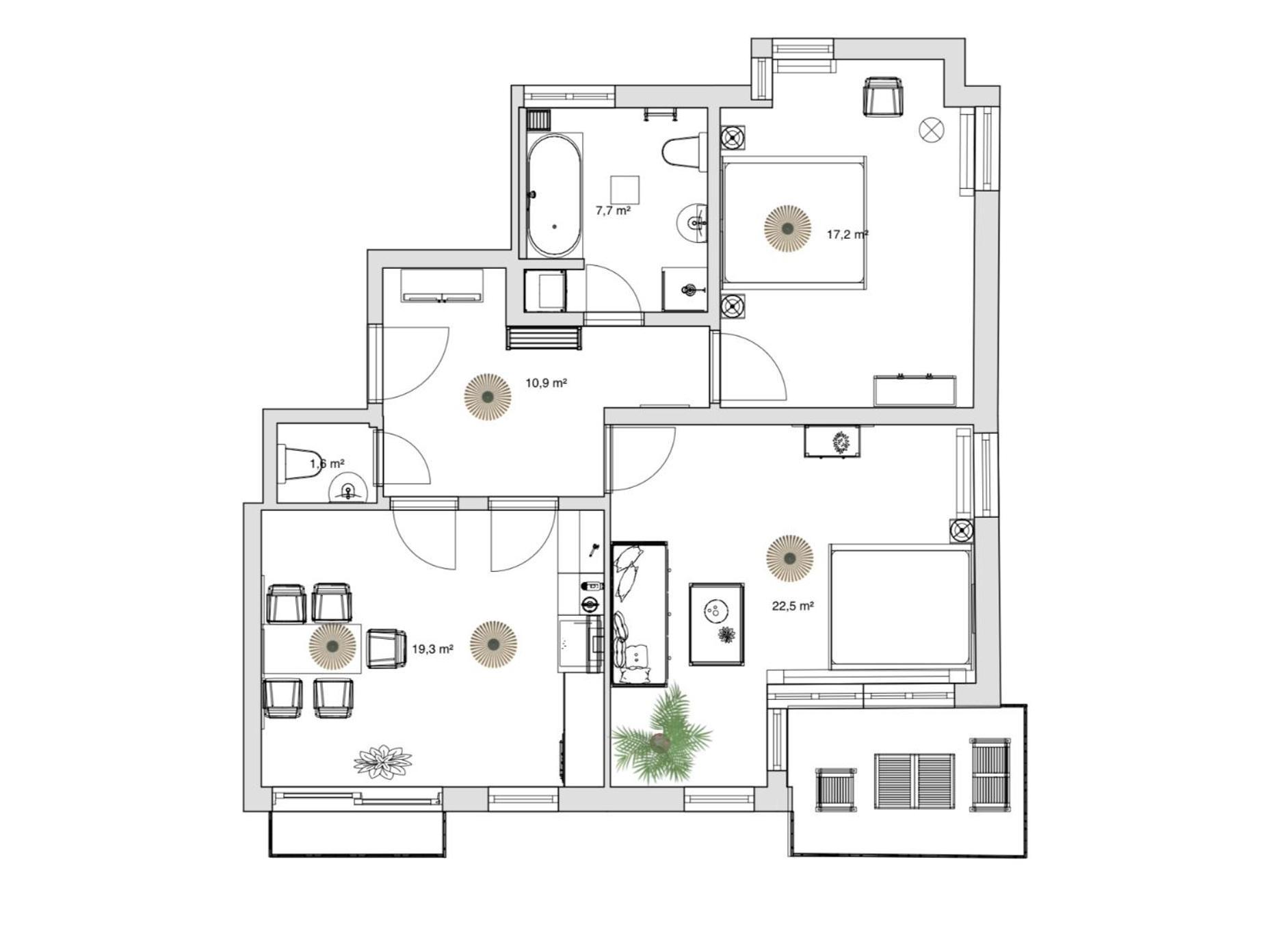 Pineapple Apartments Dresden Zwinger VIII - 85 Qm - 1X Free Parking Exterior photo